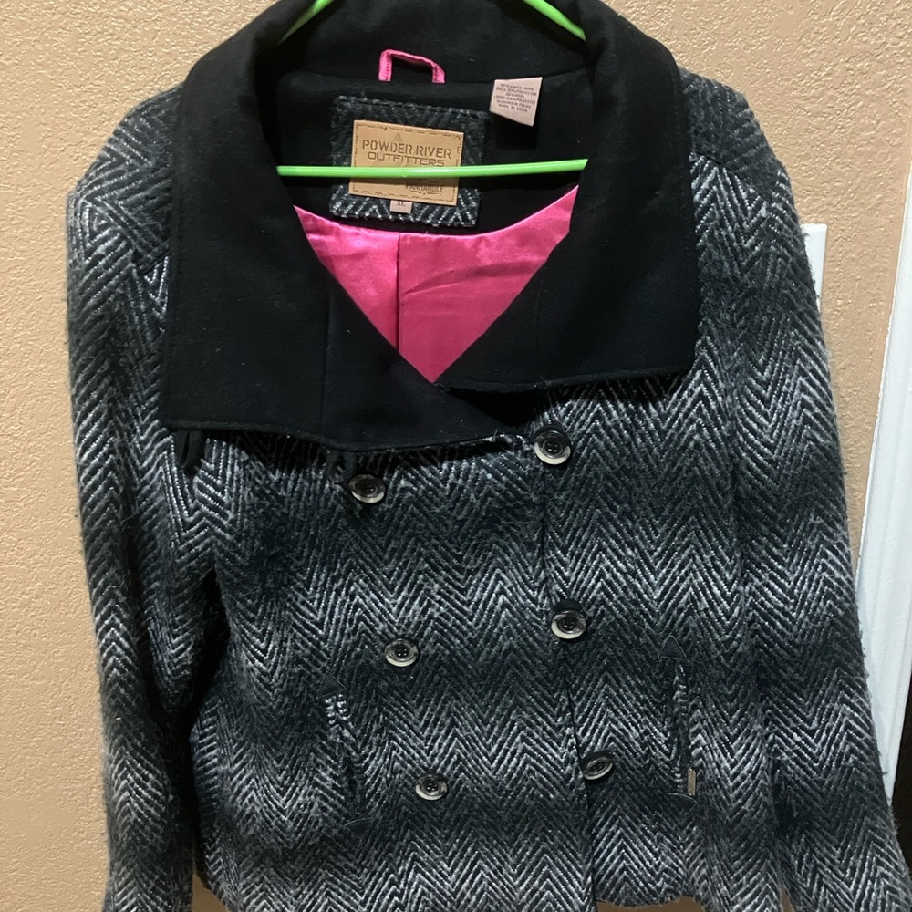 NWOT Powder River Outfitters Wool Coat XL
